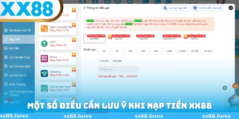Một số điều cần đặc biệt quan tâm khi chuyển cược vào ví